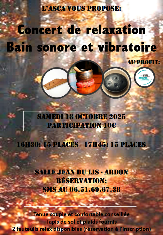 Concert relaxation Ardon 18 10 25