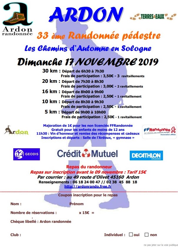 Marche Ardon 2019