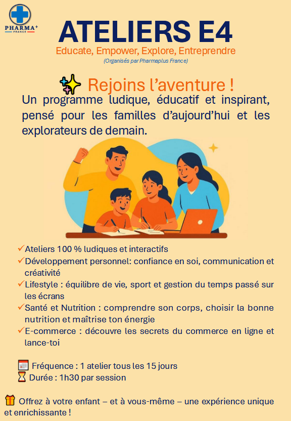Ateliers E4 09 25 Pharmaplus France
