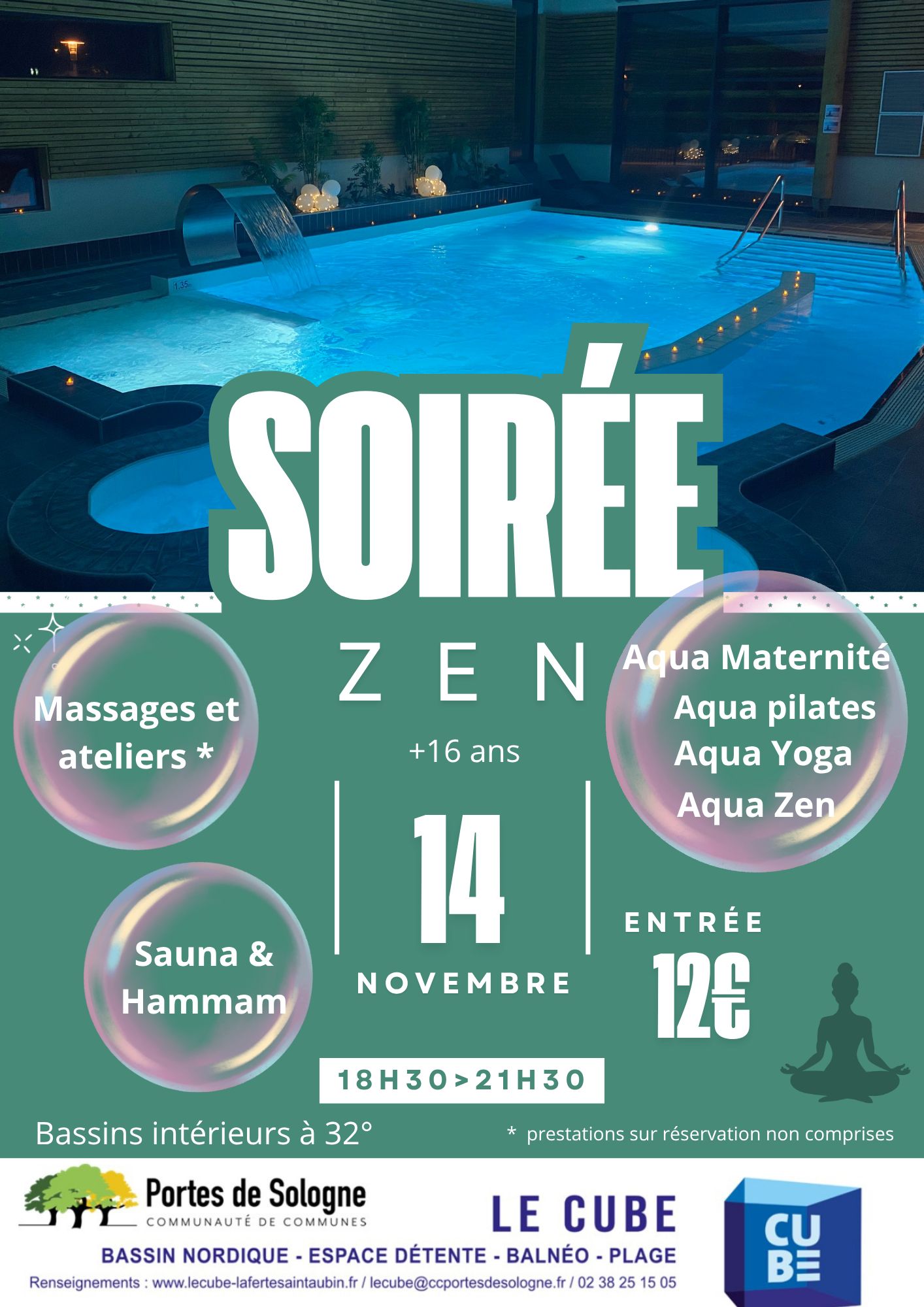 Affiche soire Zen 14 11 2025