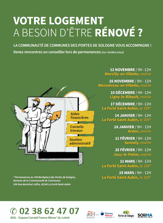 Permanence OPAH ccps 2025 2026