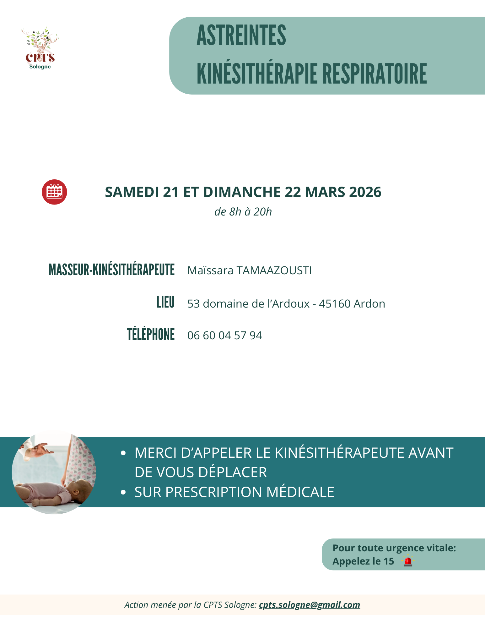 Astreintes kine respi 21 03 26