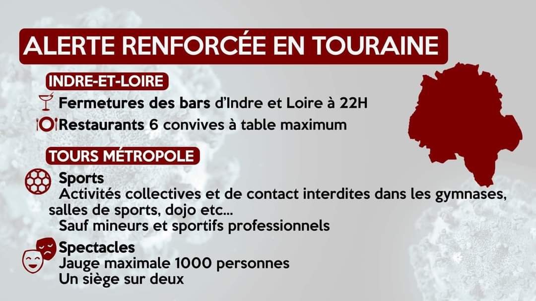 Alerte en Touraine