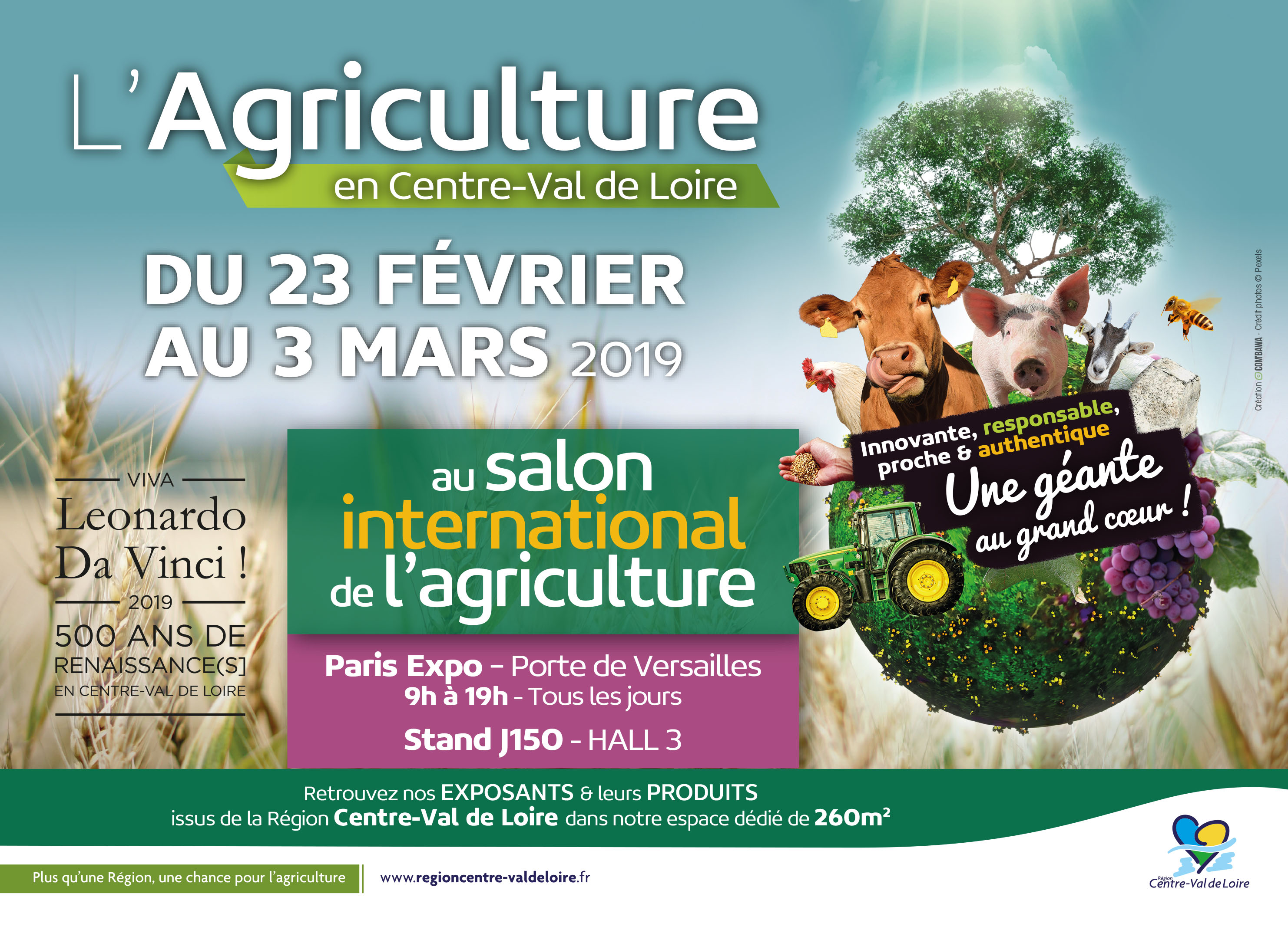 Salon agriculture rgion centre 23 au 03 03