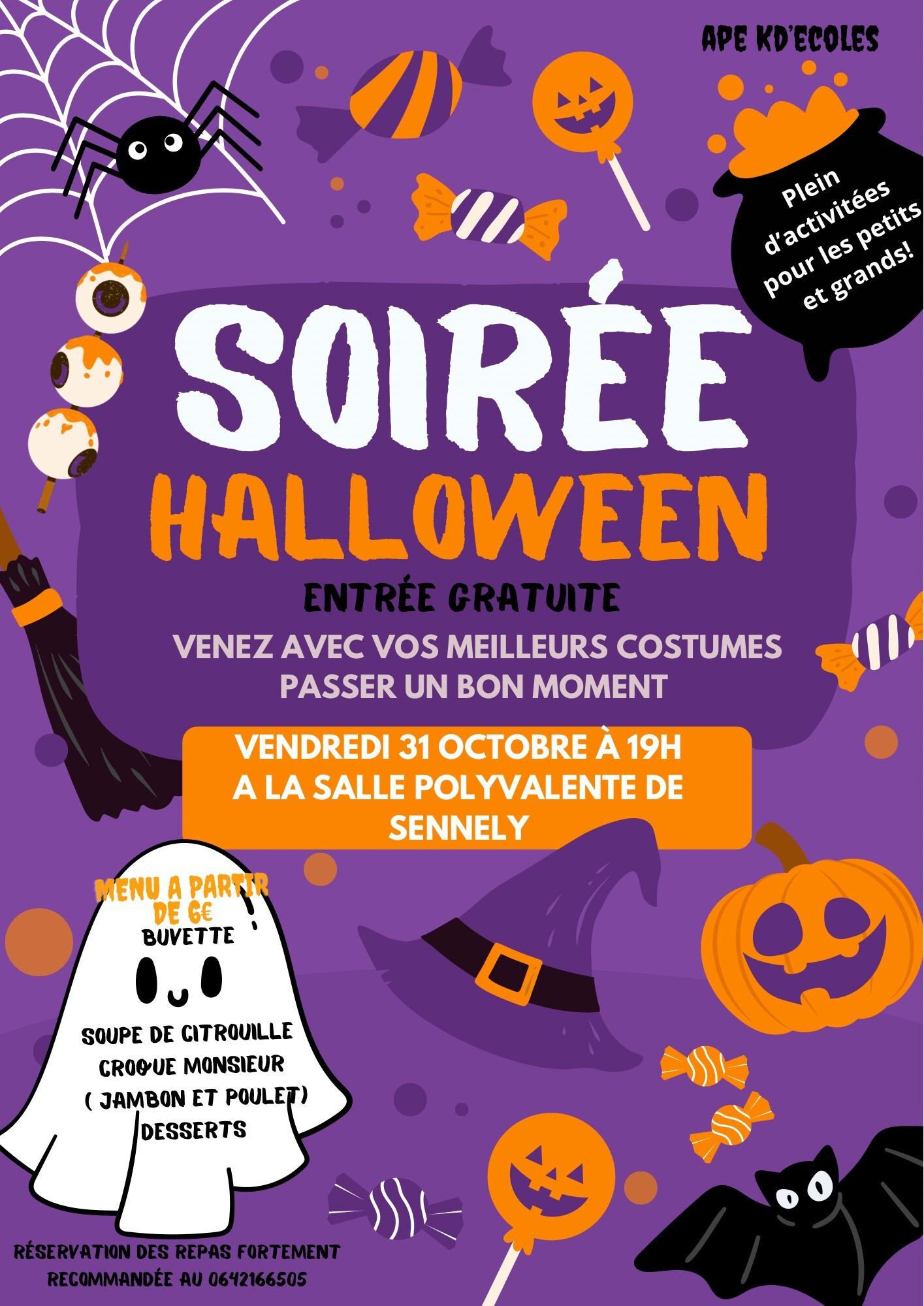 Soiree Halloween Sennely 31 10 25