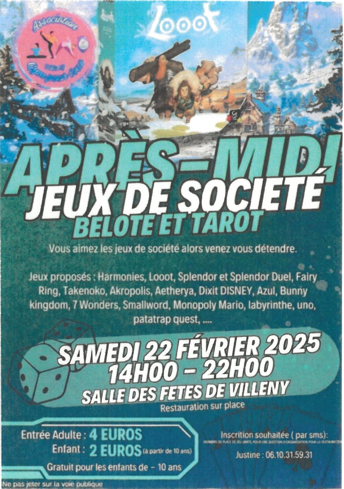 Jeux de socits Villeny 22 02 25