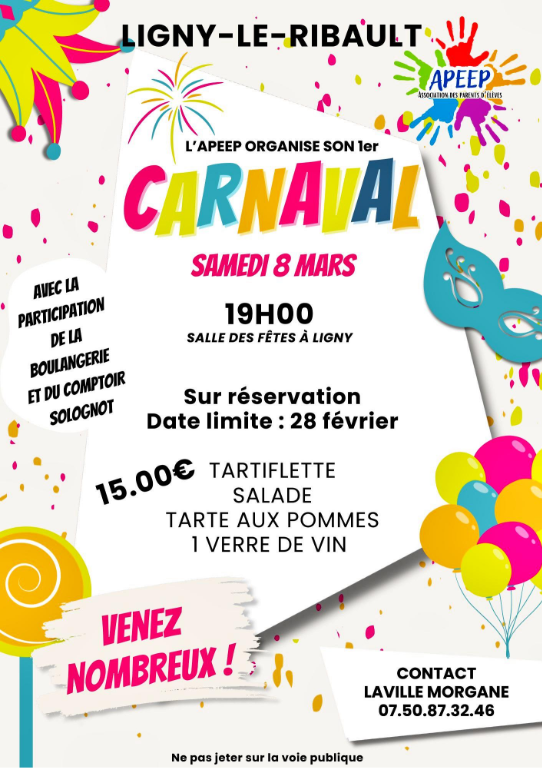 Carnaval Tartiflette Apeep 08 02 25