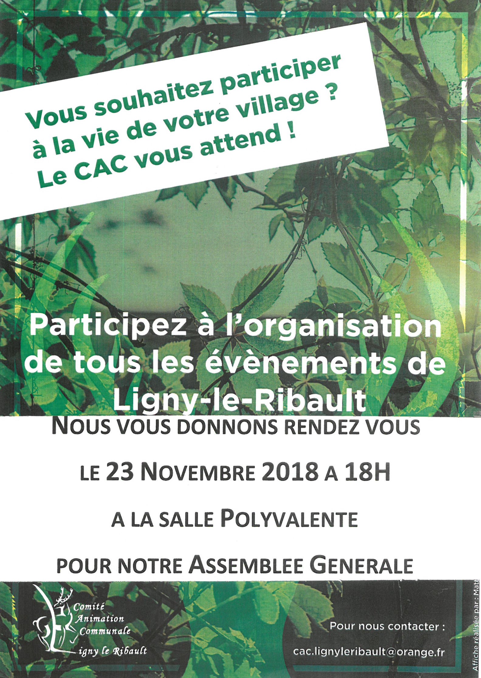 Affiche AG CAC