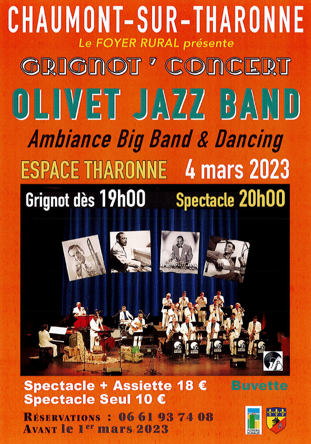 Olivet Jazz band 2023 03 04
