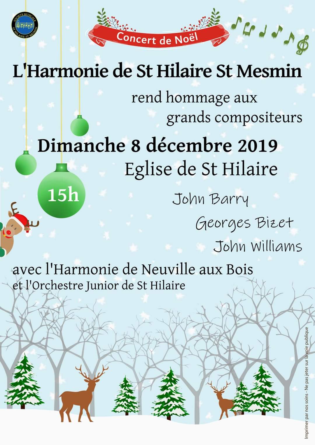 Concert noel St Hilaire 12 19