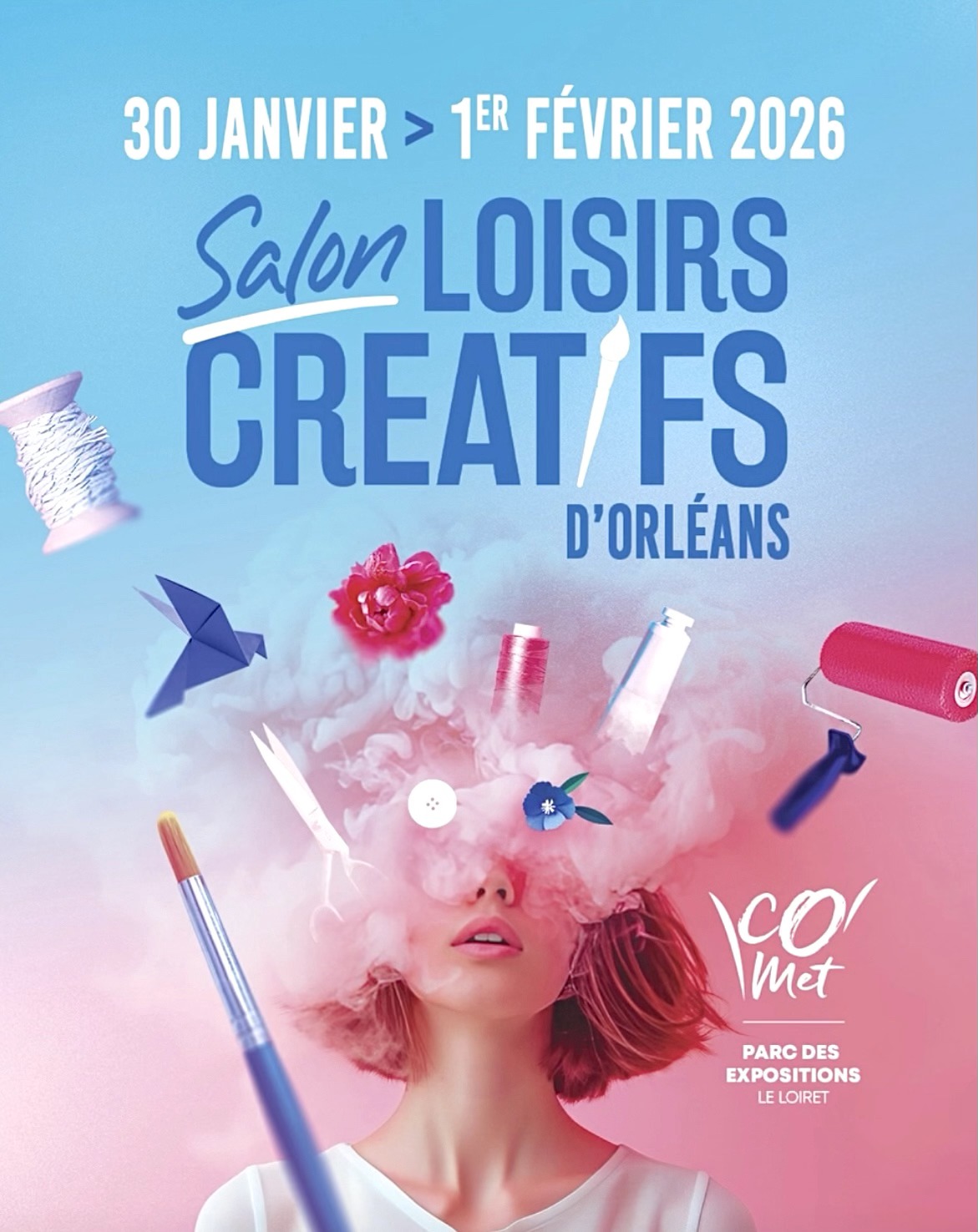 Salon Loisirs creatifs Orleans 31 01 26