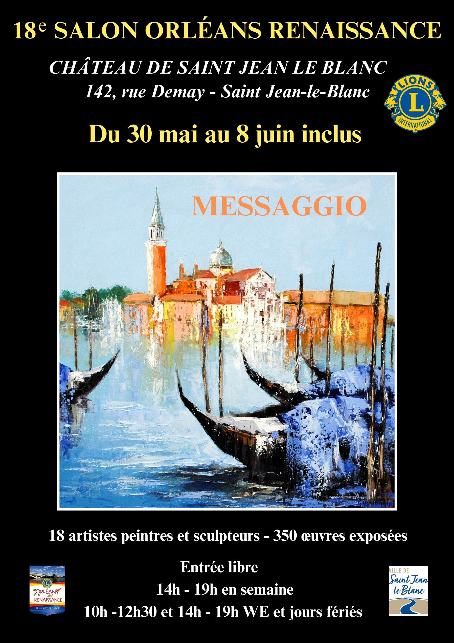 Salon expo Lions Orleans 30 05 25