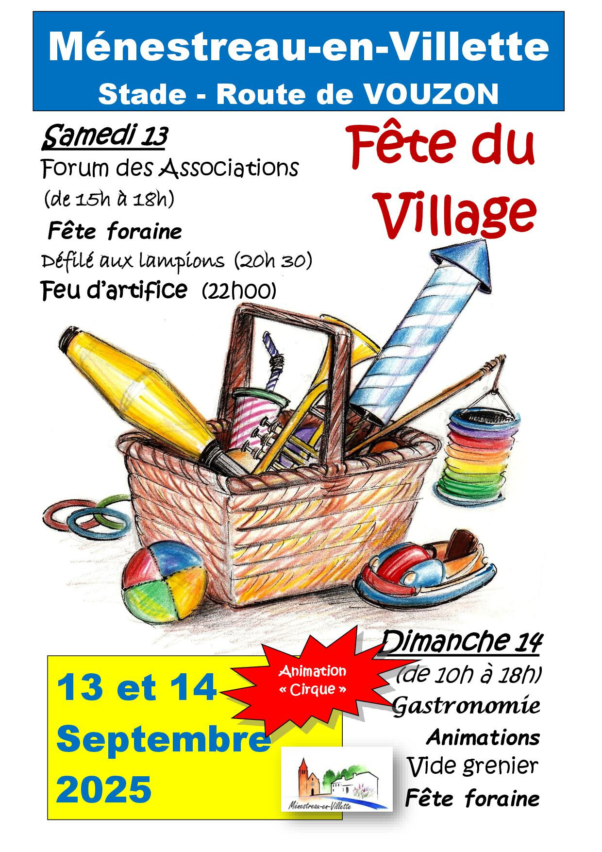 Fte du Village Menestreau 13 09 25
