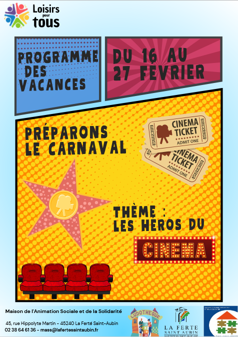 Les vacances Mass hiver 02 2026