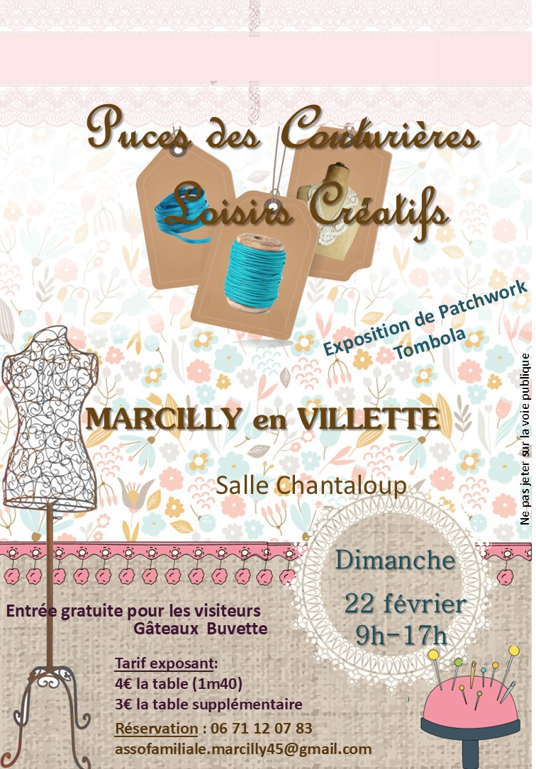 Puces des couturieres Marcilly 22 02 26