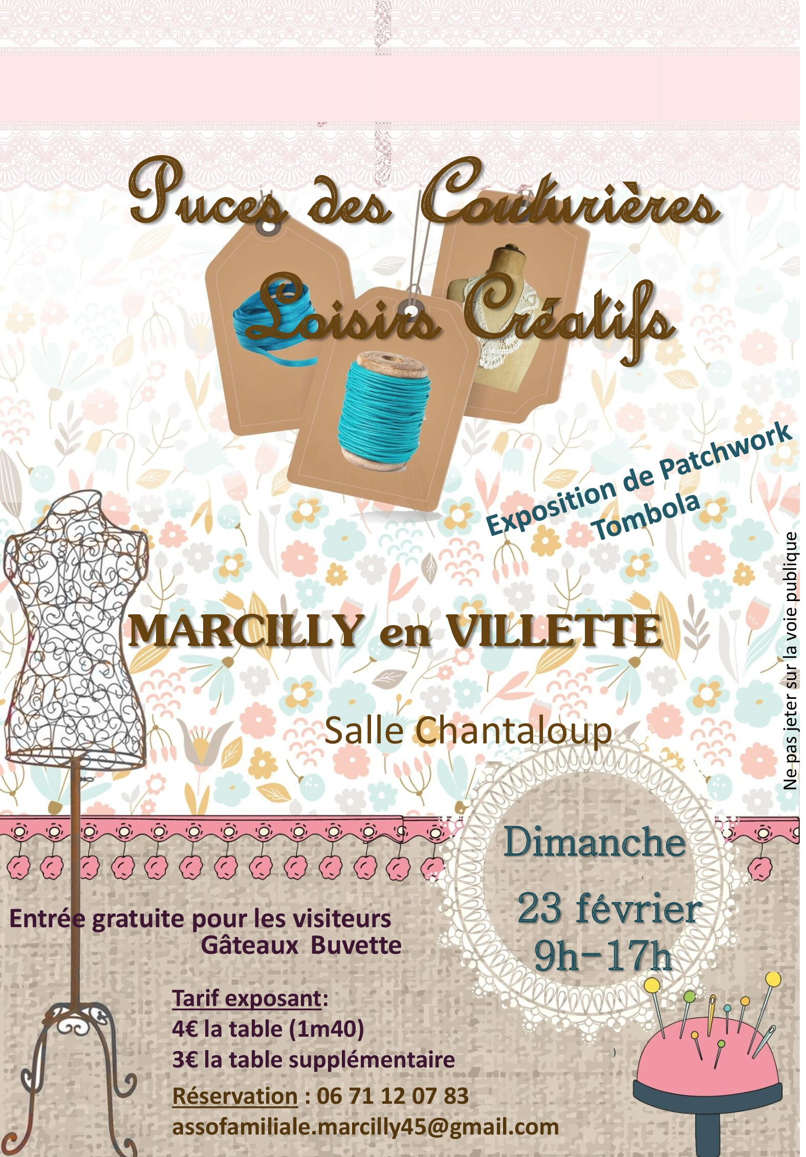 Puces des couturieres Marcilly 23 02 25