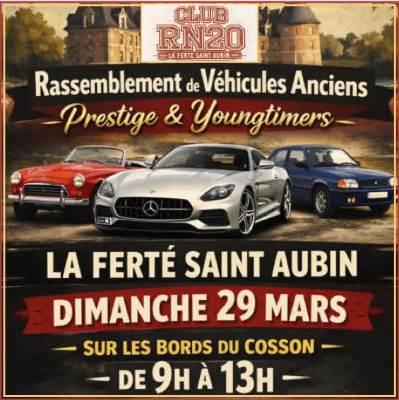 Rassemblement autos LFSA 30 03 26