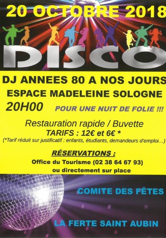 Soiree DJ Disco