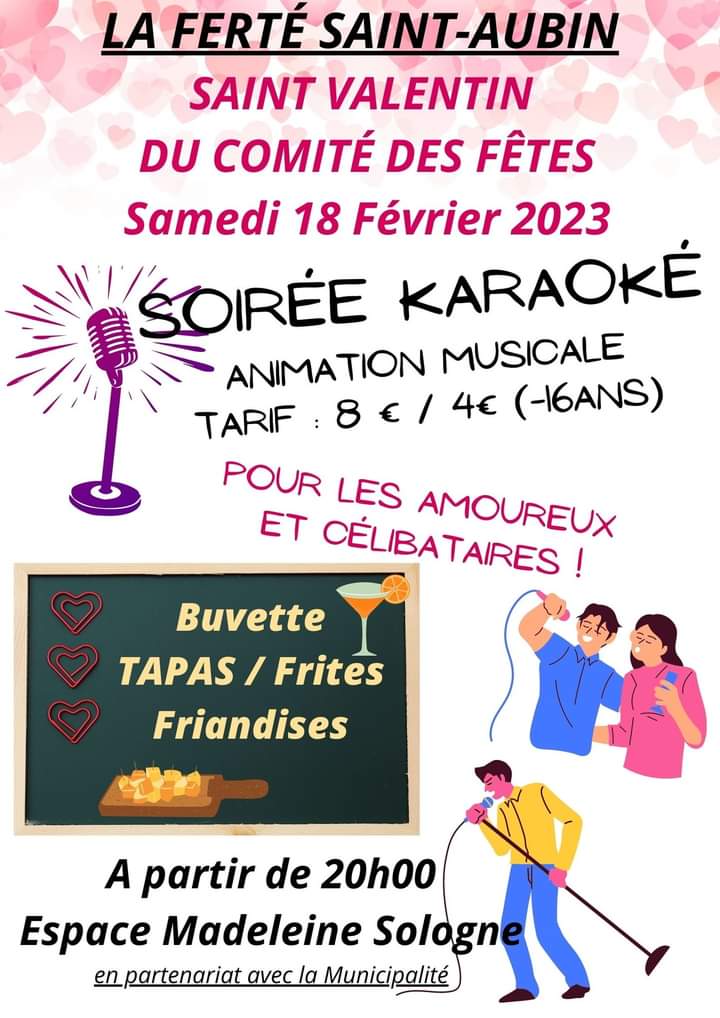 Soiree karaoke 18 02 2023