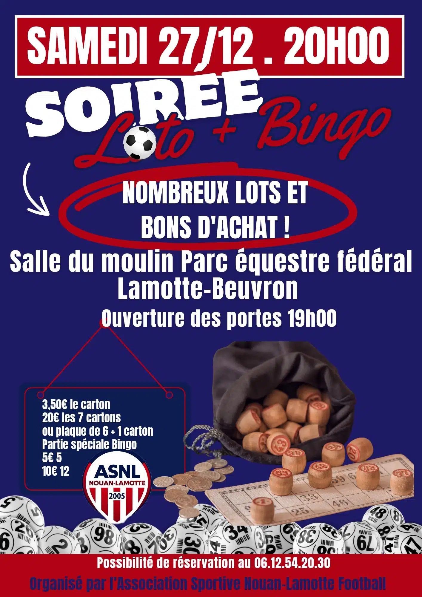 LOTO AS NOUAN LAMOTTE 27 12 25