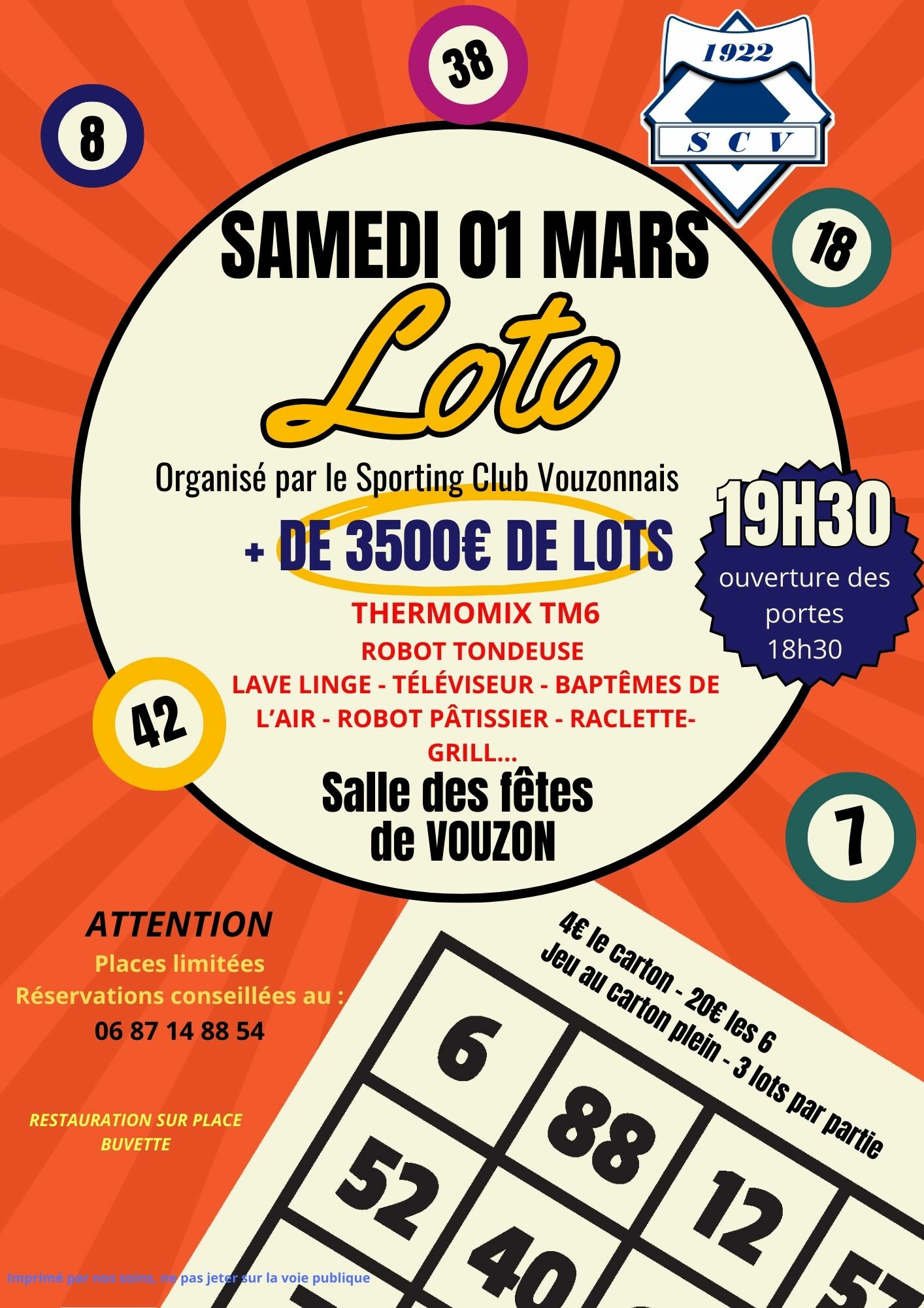 Loto Vouzon 01 03 25