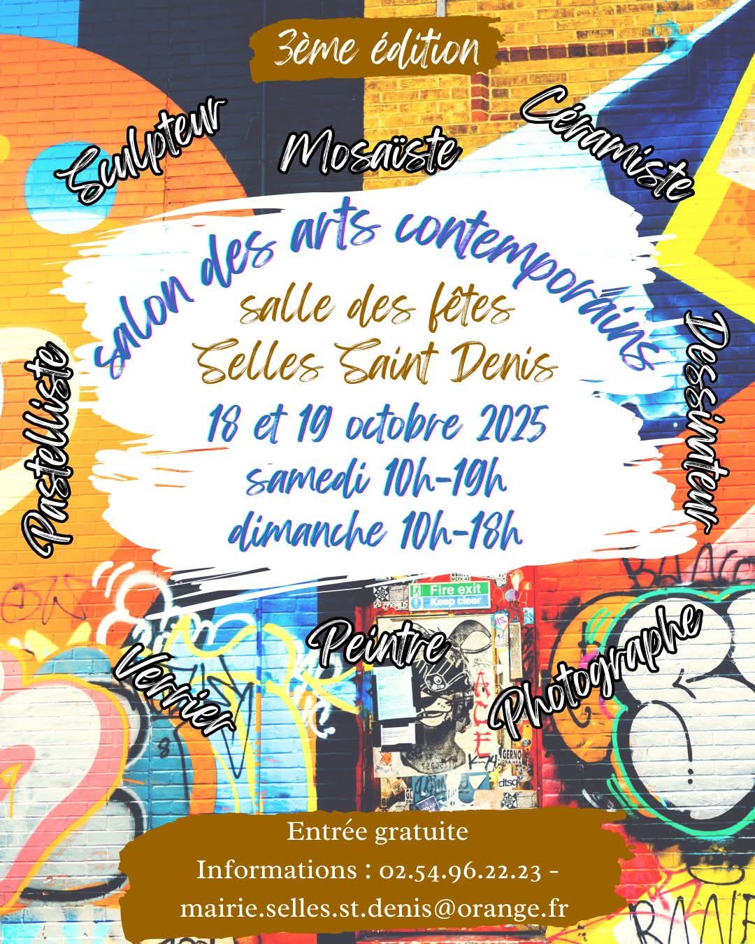 Salon des arts Selles 18 10 25