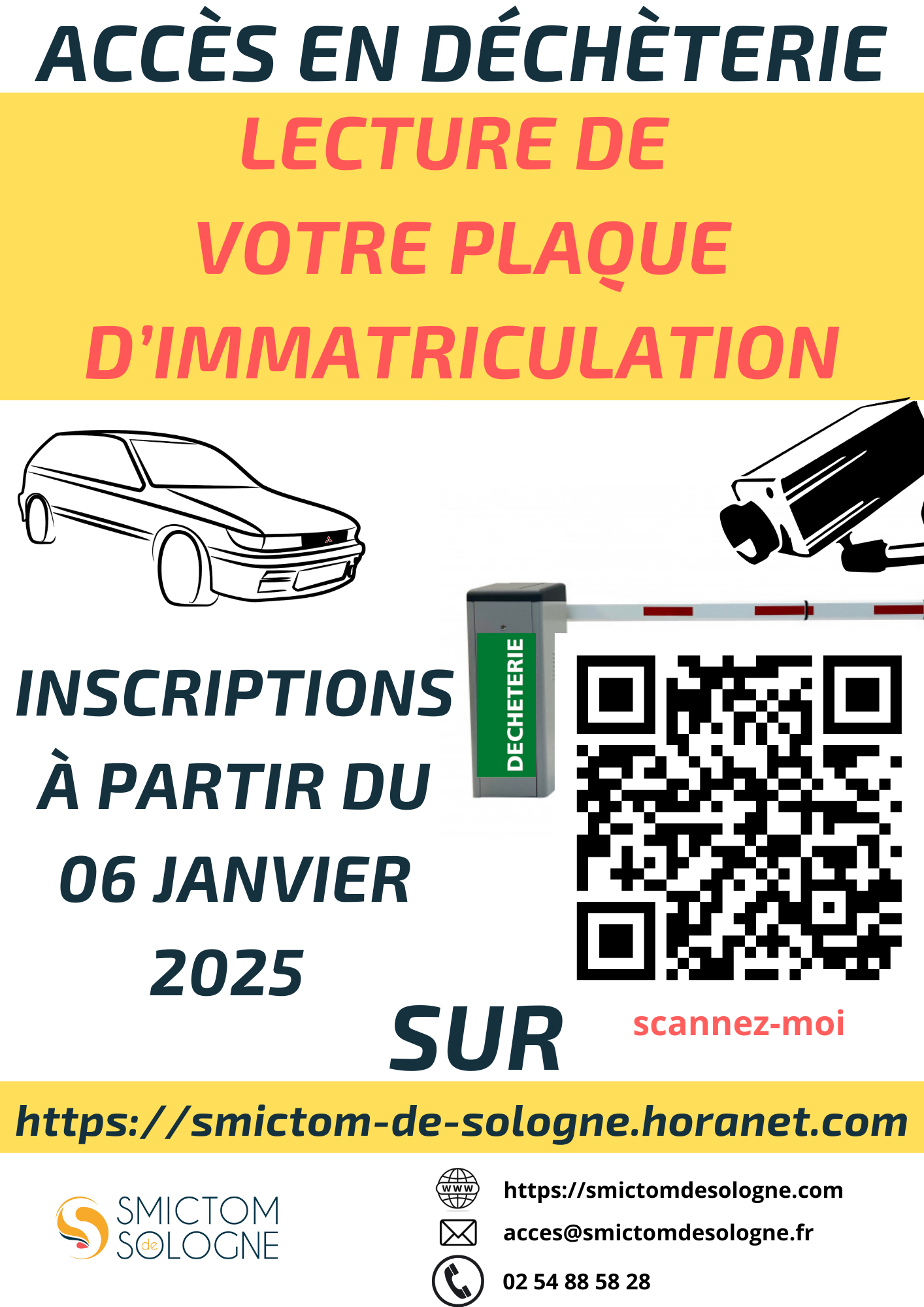 flyer contrle daccs dans les dchteries