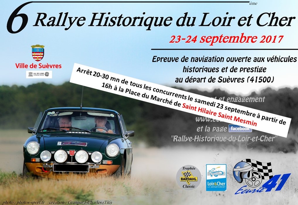 affiche paysage Rallye Historique 2017