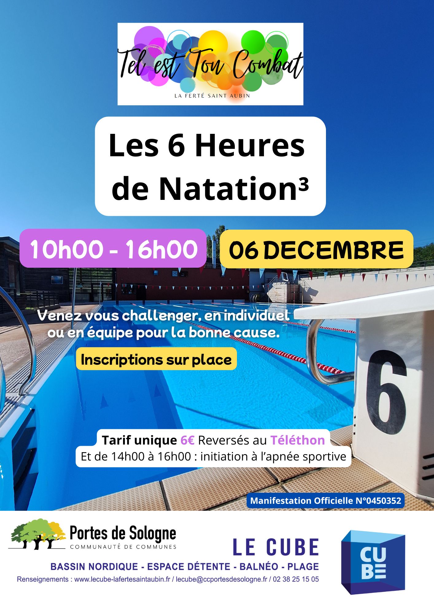 Les 6 heures de Nage du Tlthon