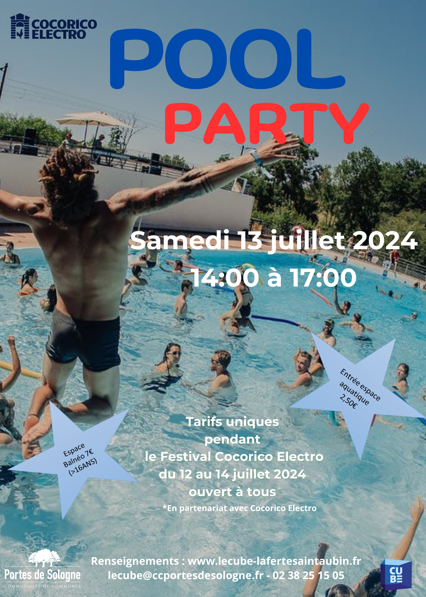 Pool Party 13 juillet 2024
