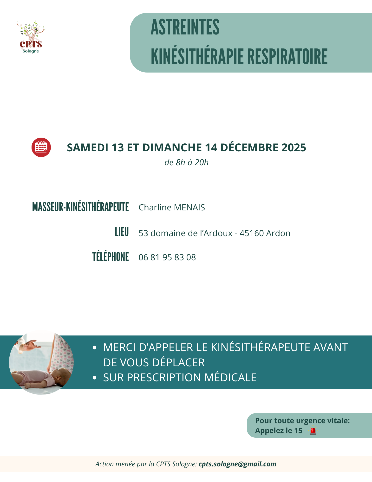 Astreintes kine respi 13 12 25