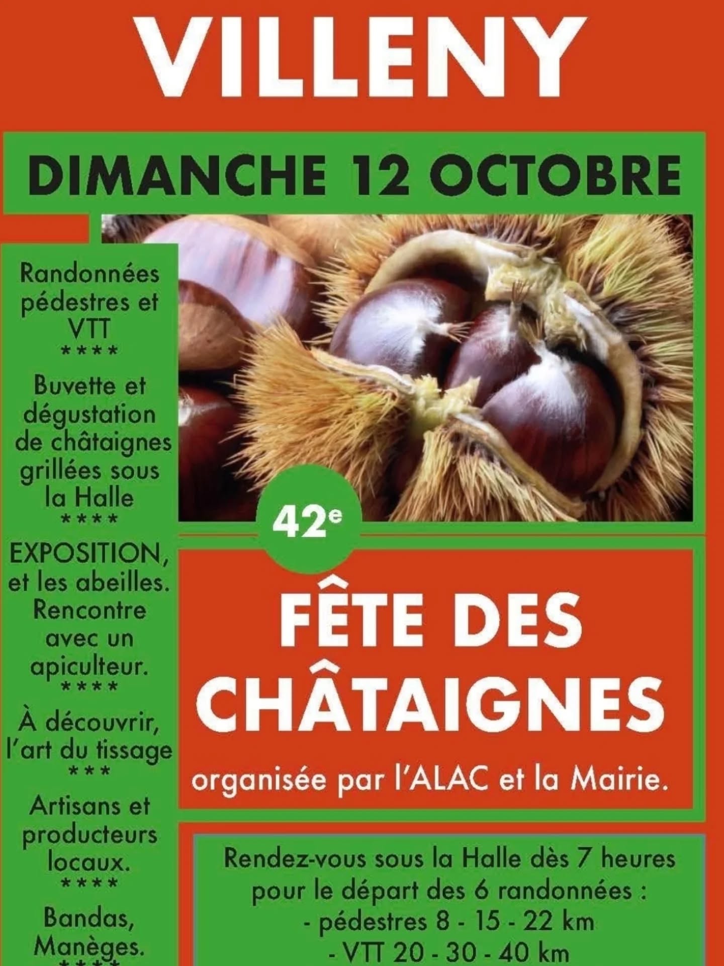 Fete chataignes Villeny 12 10 25
