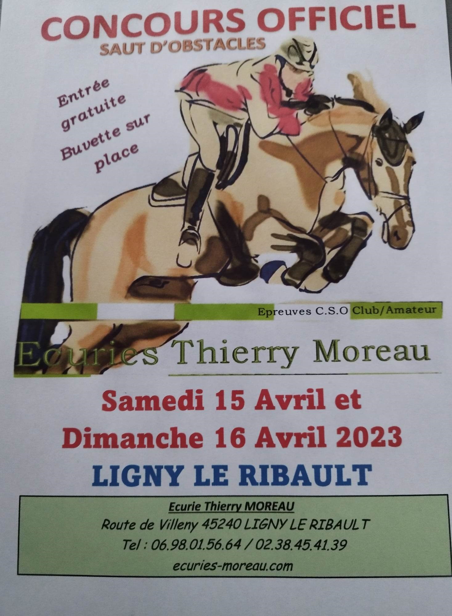 Concours 15 04 2023