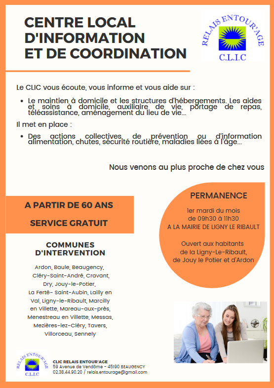 Ligny le Ribault Flyer bulletin municipal rseaux sociaux