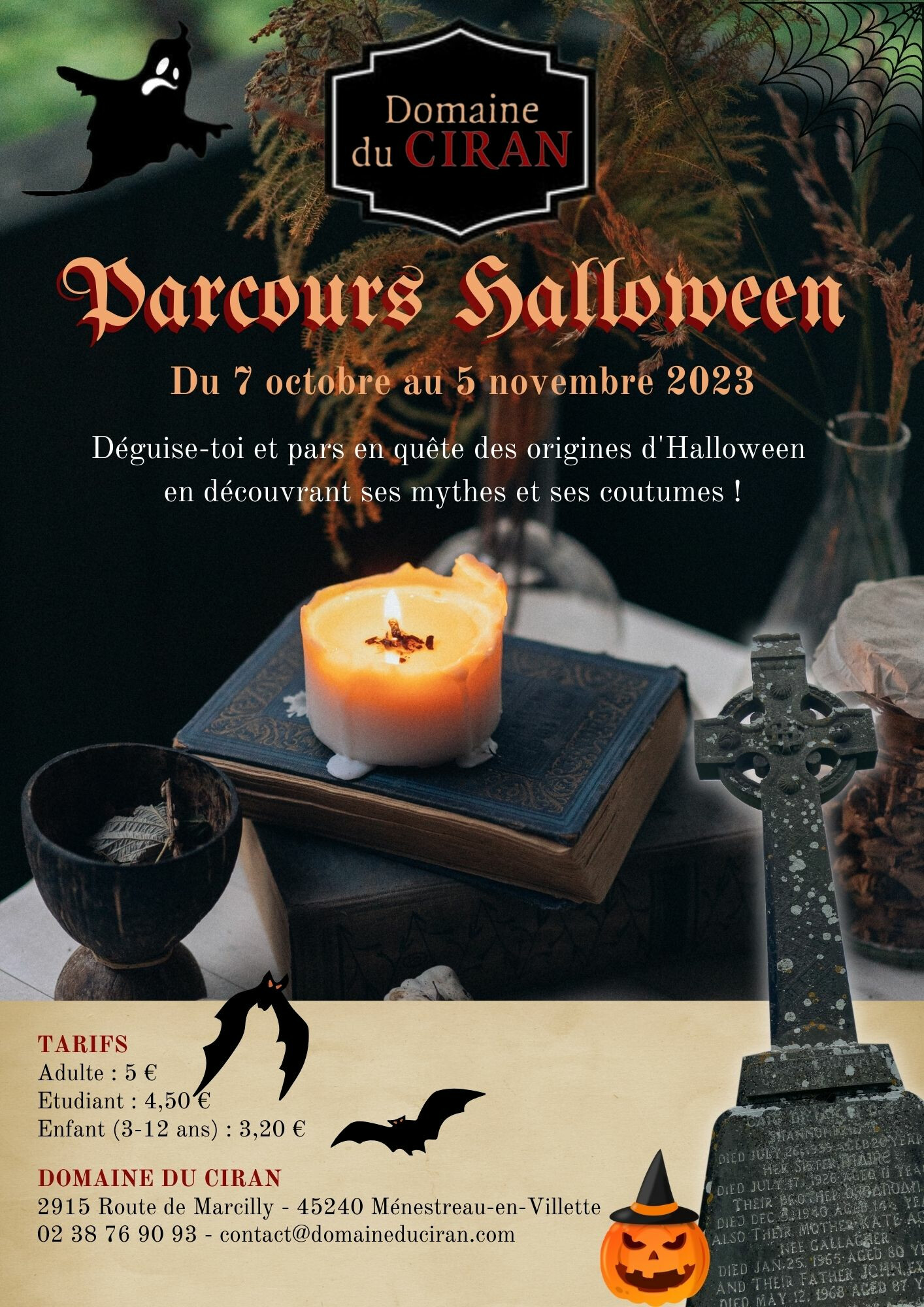 Parcours Halloween 10 2023