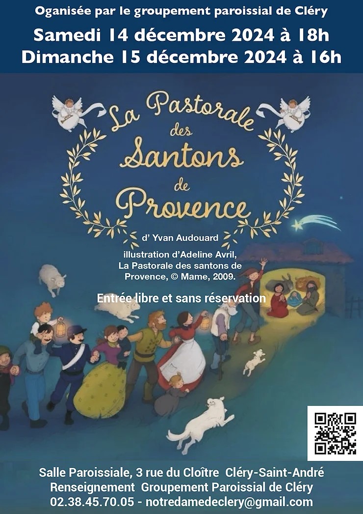 La Pastorale des santons Clery 14 12 24