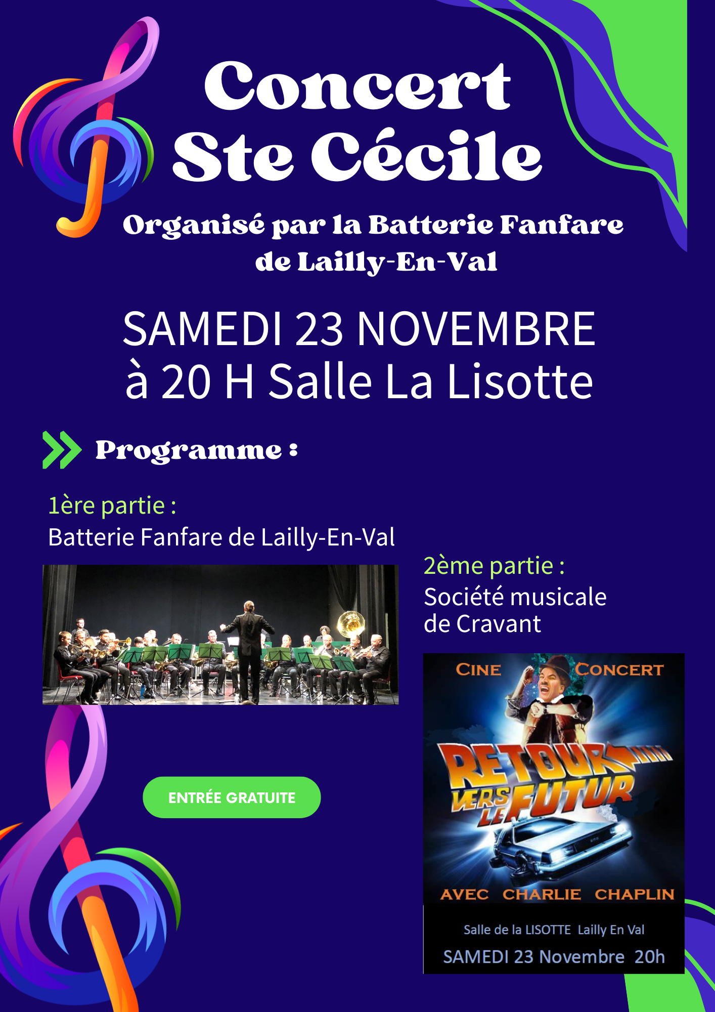 Concert Ste Cecile Lailly 23 11 24