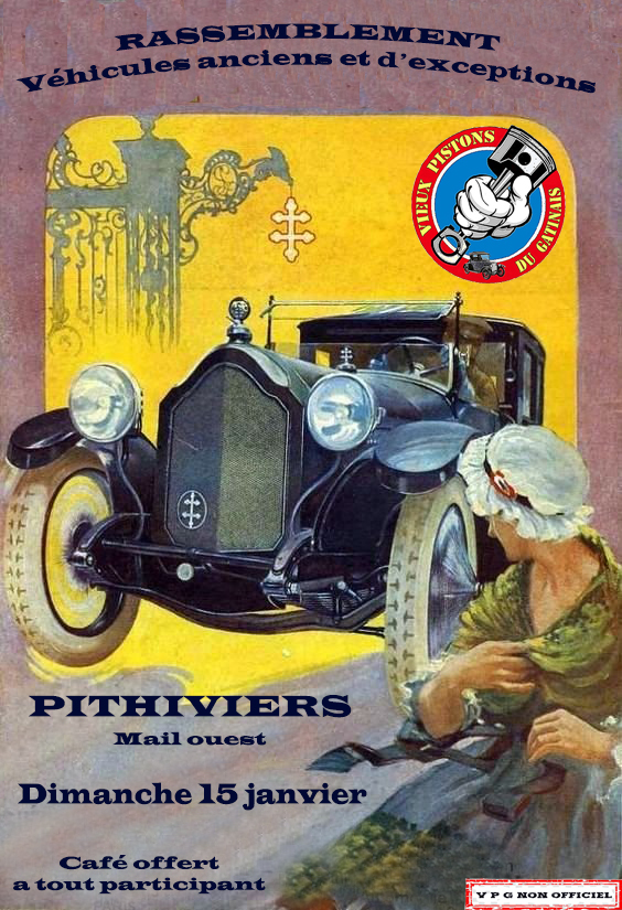 Voitures anciennes Pithiviers 01 2023