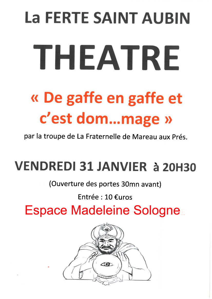 De Gaffe Theatre LFSA 31 01 25