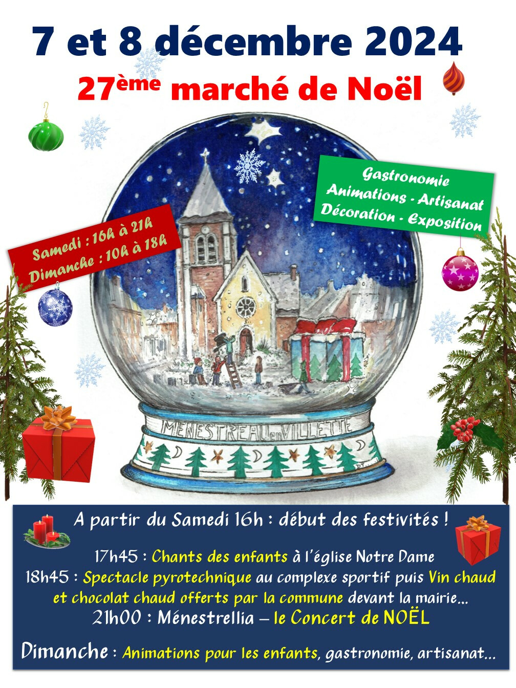 Marche noel Menestreau 07 12 24