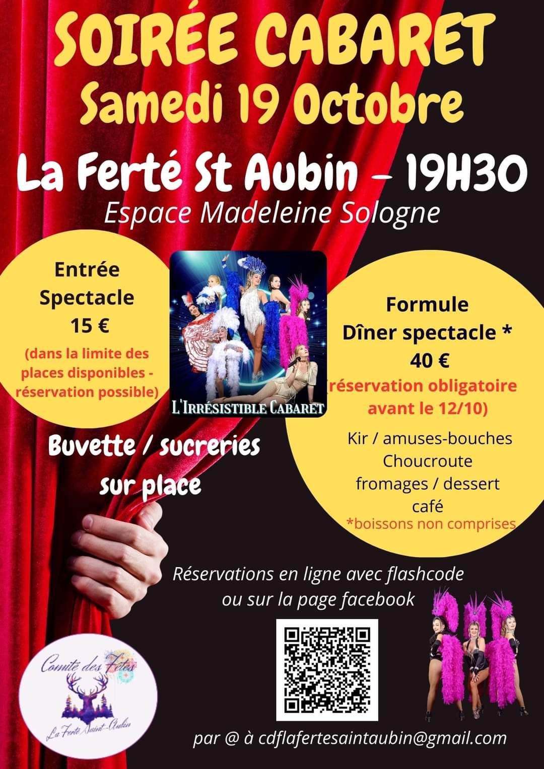 Soiree cabaret 10 24