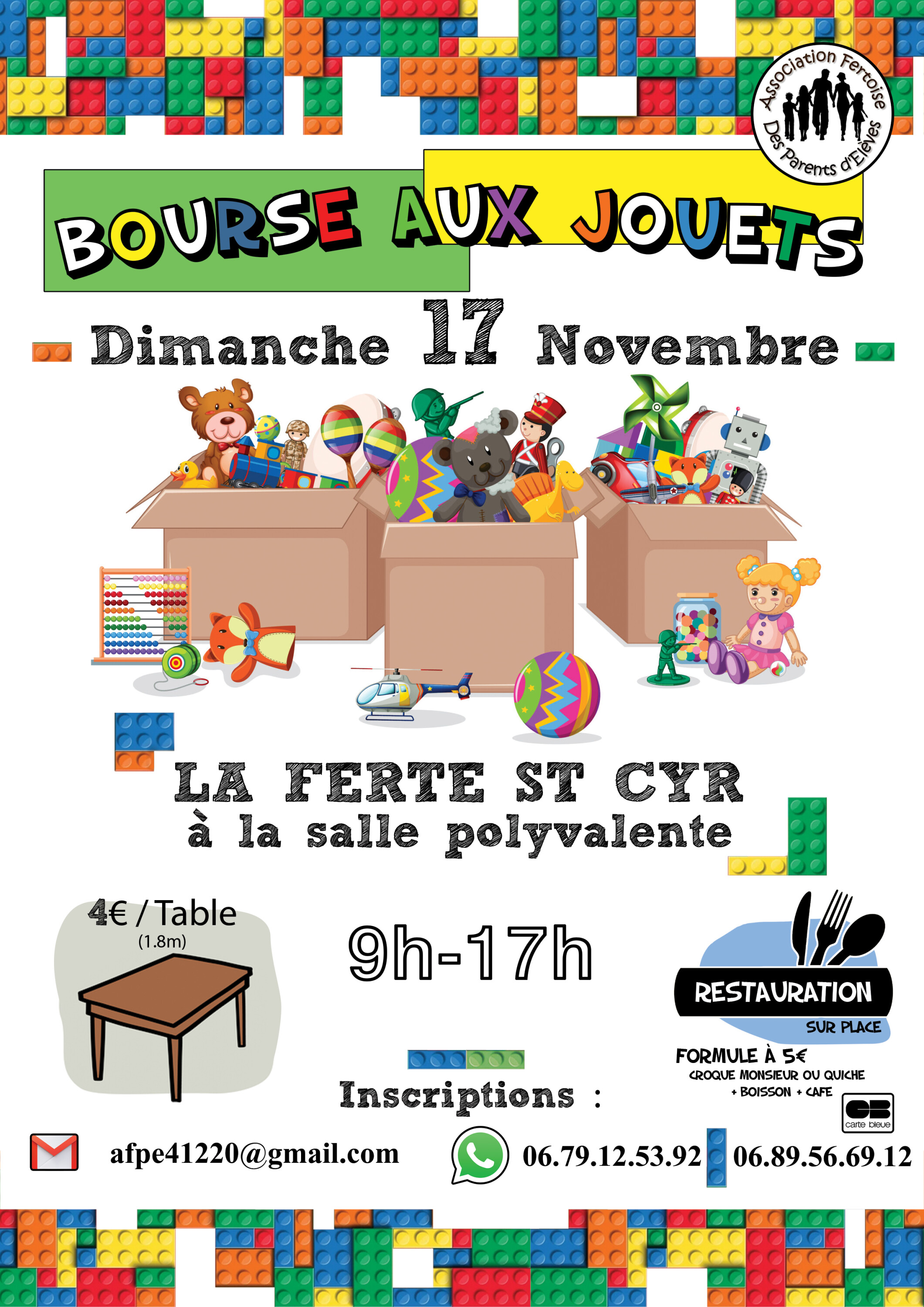 Bourse aux jouets LFSC 17 11 24