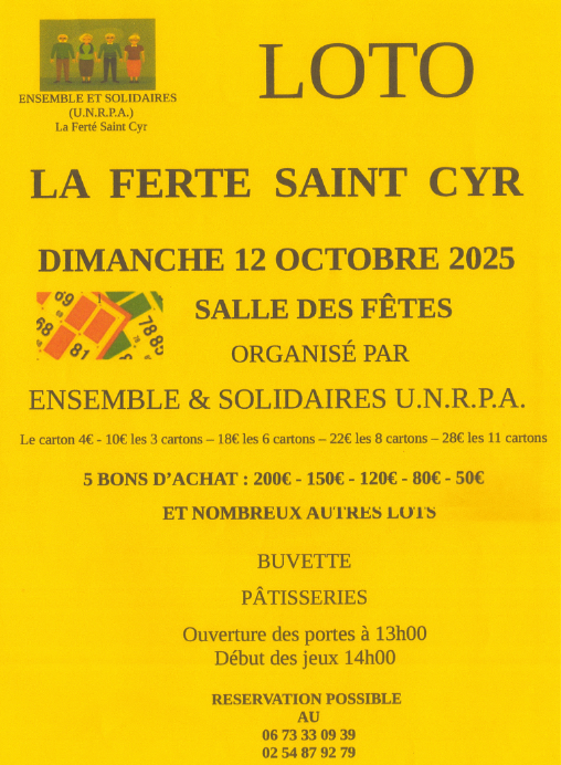 LOTO EnsembleSolidaires U.N.R.P.A.LFSC 12 10 25