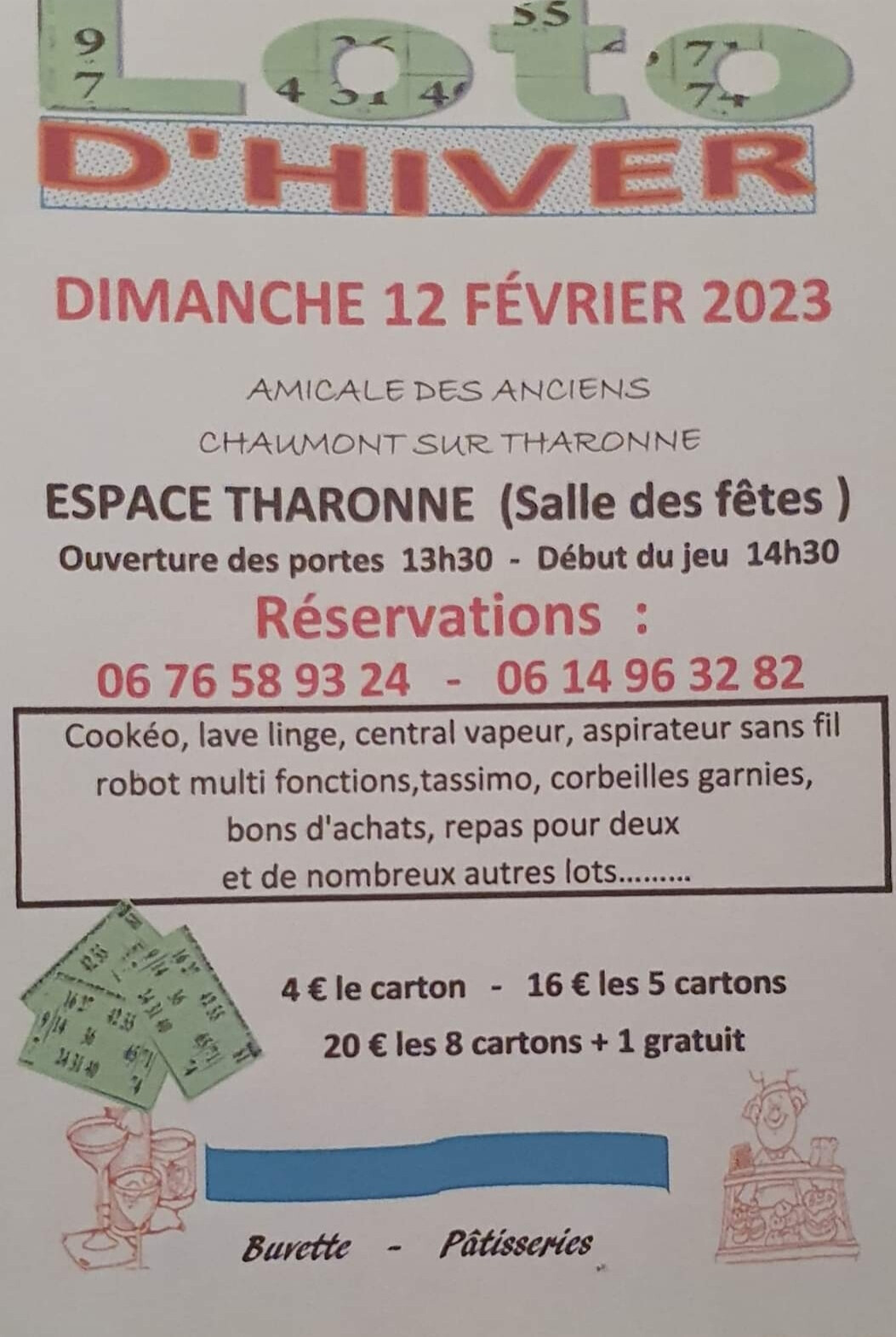 Loto chaumont 12 02 2023