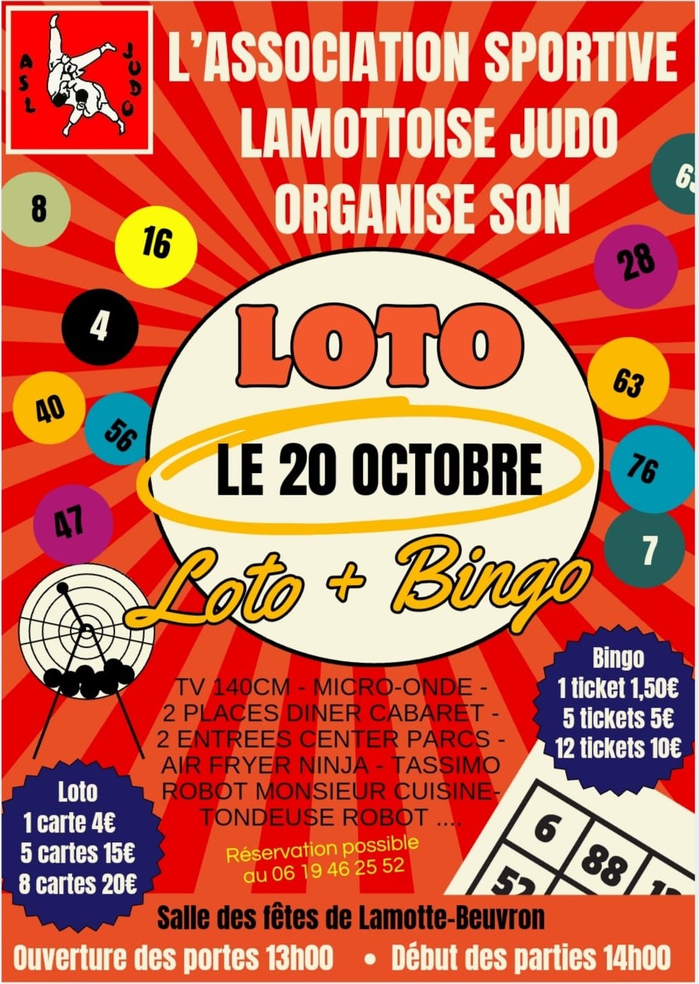 Loto judo Lamotte 20 10 24