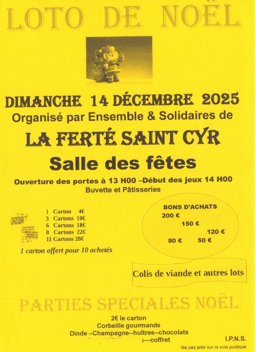 Loto noel LFSC 14 12 25