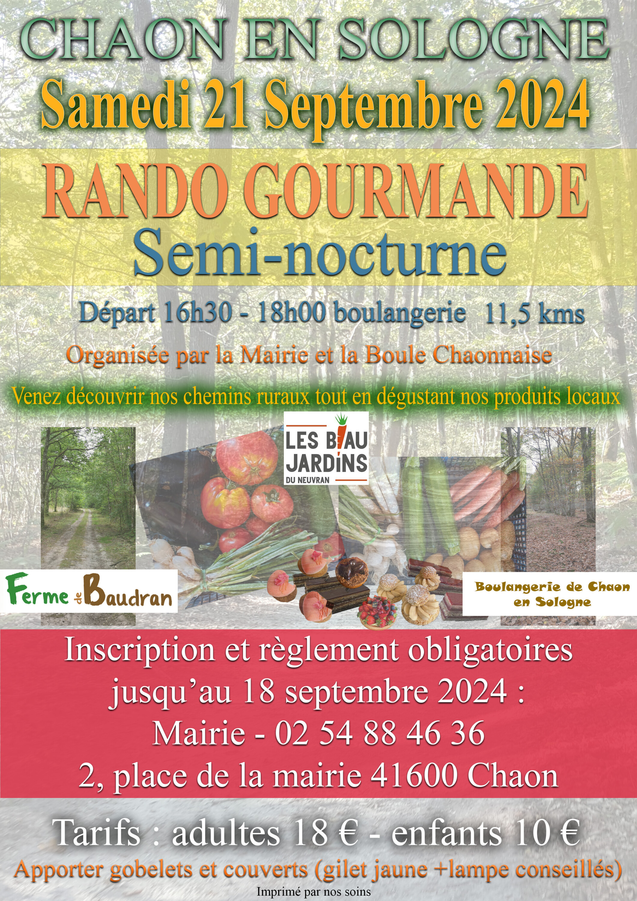 Rando gourmande Chaon 21 09 24