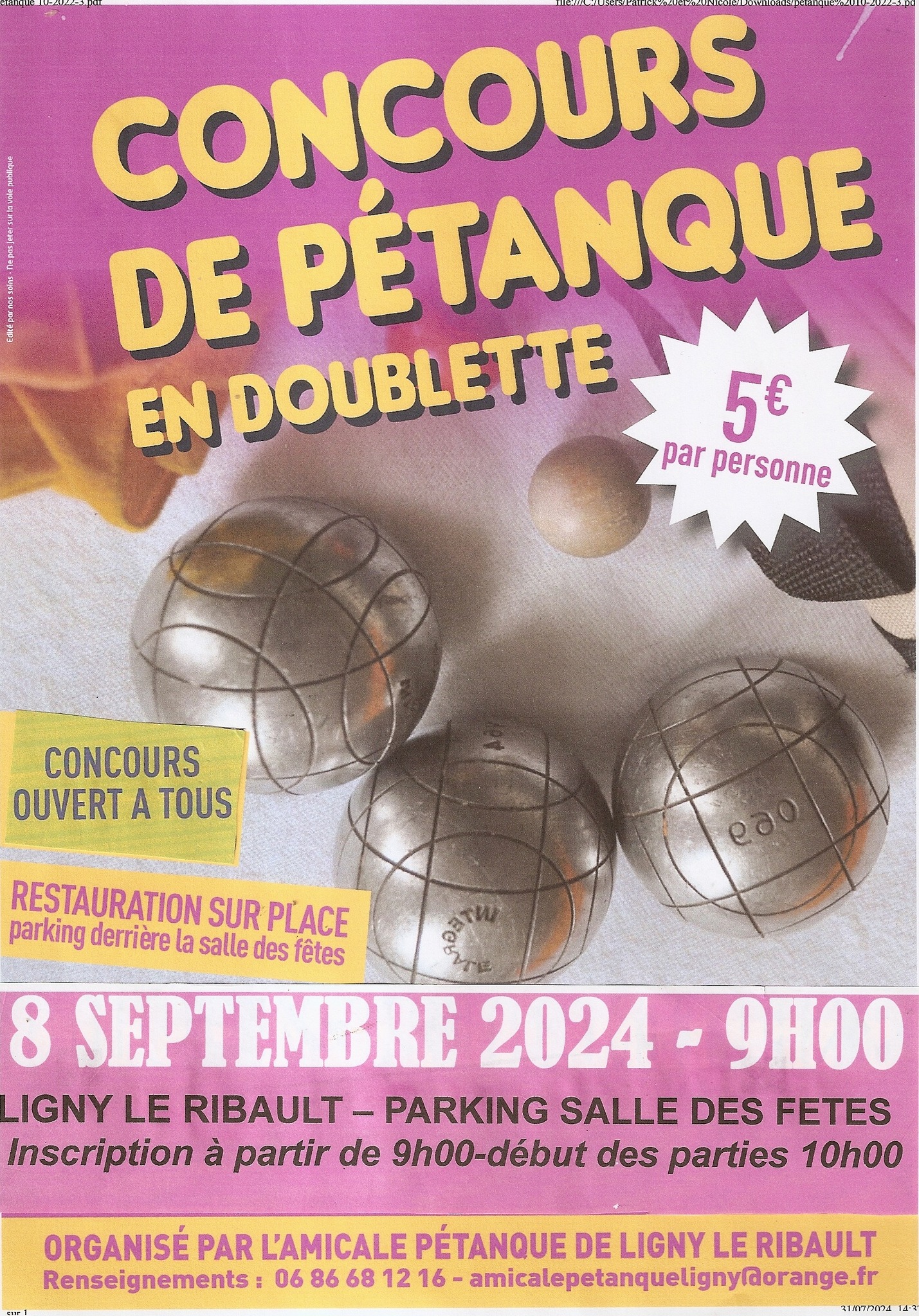 Concours petanque 08 09 24