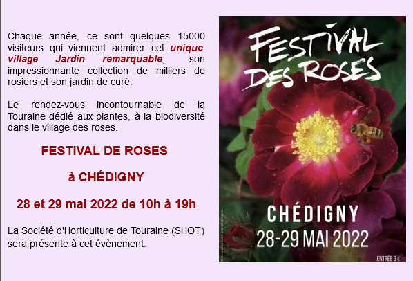 Festival de la rose 28 05 2022 Chedigny