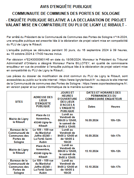 Avis enquete publique 08 2024